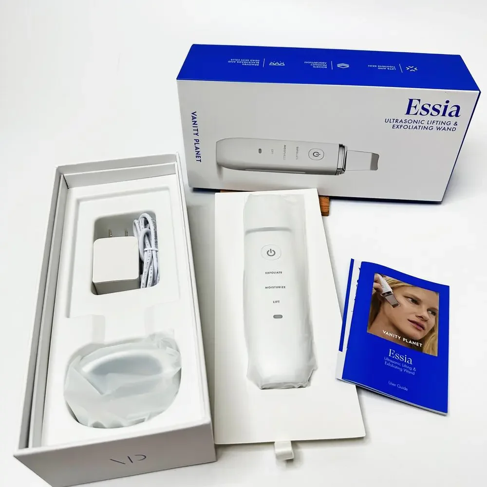 NWT Vanity Planet Essia Ultrasonic Lifting & Exfoliating Moisturizing Face Wand